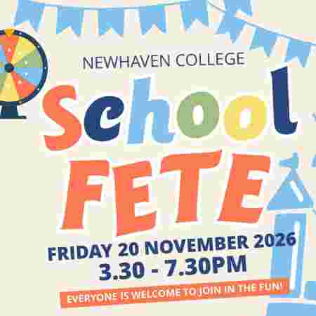 Newhaven College School Fete - Save the Date!